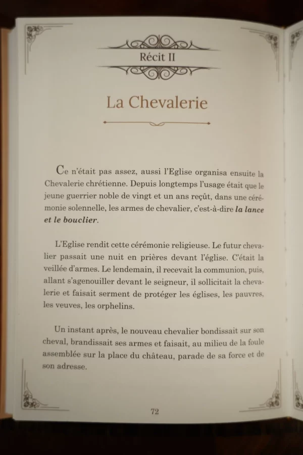 Photo du premier livret d'histoire de la France des Éditions d'Autrefois