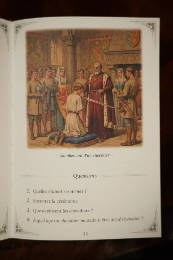 Photo du premier livret d'histoire de la France des Éditions d'Autrefois