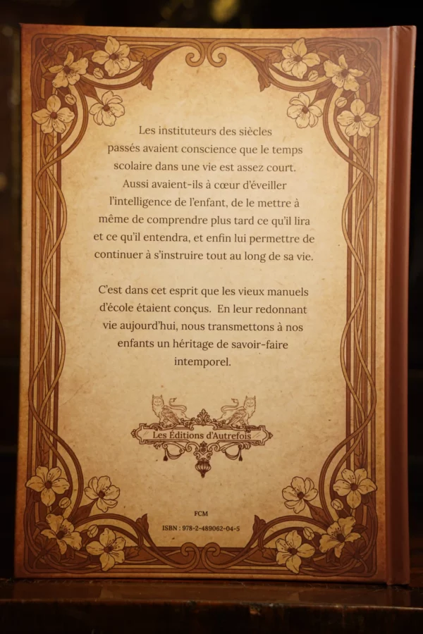 Photo des livrets d'instructions des Éditions d'Autrefois