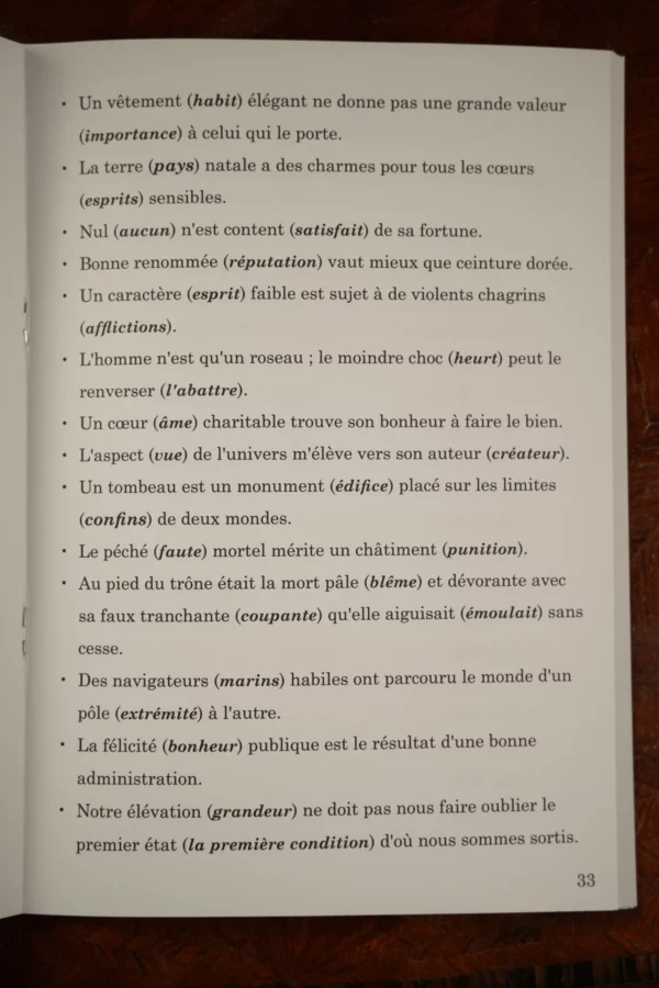 Photo des livrets d'instructions des Éditions d'Autrefois