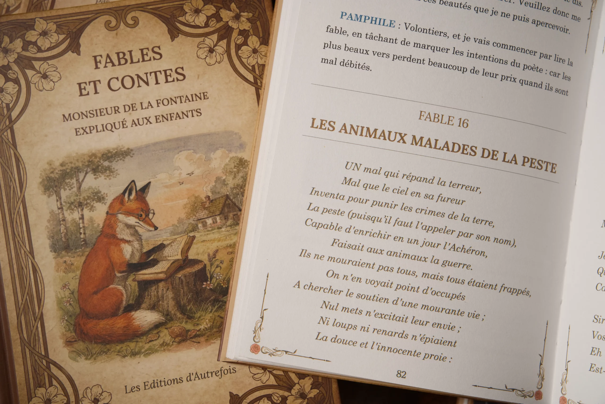 Photo des livres de Contes et Fables des Éditions d'Autrefois